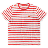 2025KKBOXLY popular new hot summer new men's fashion casual striped short-sleeved top men's crew neck T-shirt in stock