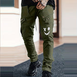 Men's Casual Cargo Pants With Large Pockets