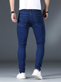 Men's Classic Design Skinny Jeans