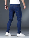 Men's Classic Design Skinny Jeans