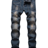 kkboxly  Men's Skinny Denim Jeans With Trendy Designs