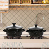 kkboxly 1 Set of Multifunctional Five-Piece Enamel Cookware Set - Lightweight, Thin, Versatile, and Compatible with Open Flame, Electric Stove, and Gas Stove for Home, Kitchen, Restaurant, and Daily Cooking Needs