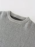 kkboxly  Fire Pattern Knitted Sweater, Men's Casual Warm Slightly Stretch Crew Neck Pullover Sweater For Men Fall Winter