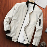 kkboxly  Autumn New Casual Men's Jacket Men's Baseball Jacket Coat