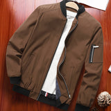 kkboxly  Autumn New Casual Men's Jacket Men's Baseball Jacket Coat