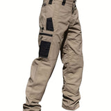 kkboxly Casual Men's Pants Waterproof Tactical Trousers Multi-pocket Wear-resistant Outdoor Tranning Wear-resistant Pant Male New