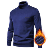 kkboxly  Men's Thermal Underwear Top, Long Sleeve Round Neck High Stretch Shirts, Warm Thickened Tops