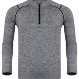 Men's Compression Shirt - Performance Base Layer For Fitness And Running - Enhances Muscle Support And Recovery