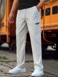 kkboxly  Men's Casual Joggers, Chic Breathable Comfy Sports Pants For Running