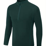 Men's Compression Shirt - Performance Base Layer For Fitness And Running - Enhances Muscle Support And Recovery