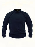 kkboxly  Men's Casual Pullover Sweatshirt For Fall Winter Outdoor Activities