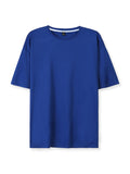 kkboxly  Plus Size Solid Basic Tees For Male, Oversized Causal T-shirts For Summer Fitness Leisurewear, Men Clothings