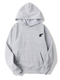 kkboxly  Men's Loose Hooded Sweatshirt, Winter Casual Lightning / Smile Face / Letter Printed Long Sleeve Hoodie With Pocket Best Sellers