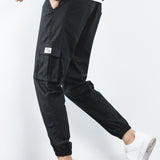 Men's Multi-pocket Cargo Pants, Outdoor Casual Trousers