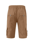 kkboxly  Men's Casual Black Cargo Shorts