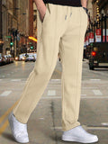 kkboxly  Men's Fashion Pants Spring and Autumn New Men's Waffle Sports Casual Pants