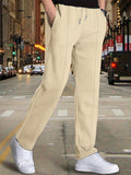 kkboxly Men's Fashion Pants Spring and Autumn New Men's Waffle Sports Casual Pants