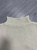 kkboxly  Solid Mock Neck Pullover Sweater, Casual Loose Long Sleeve Sweater For Fall & Winter, Women's Clothing