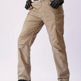 kkboxly Men's Waterproof Tactical Pants Army Users Outside Sports Hiking Pants