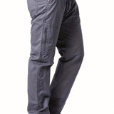 Men's Summer Thin Trousers Cargo Pants Loose Straight Casual Pants For Outdoor Sports