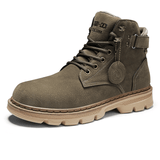 kkboxly kkboxly Men Classic Comfy round Toe Non Sip Outdoor Tooling Boots