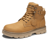 kkboxly kkboxly Men Classic Comfy round Toe Non Sip Outdoor Tooling Boots