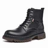 kkboxly kkboxly Men Comfy round Toe Slip Resistant High Top Tooling Boots