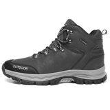 kkboxly kkboxly Men Outdoor Non Slip Soft Sole Lace up Hiking Boots