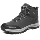 kkboxly kkboxly Men Outdoor Non Slip Soft Sole Lace up Hiking Boots