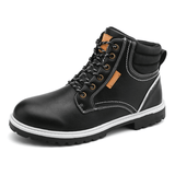 kkboxly kkboxly Men Comfy Microfiber Leather Slip Resistant Casual Tooling Boots