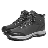 kkboxly kkboxly Men Outdoor Non Slip Soft Sole Lace up Hiking Boots