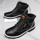 kkboxly kkboxly Men Comfy Microfiber Leather Slip Resistant Casual Tooling Boots